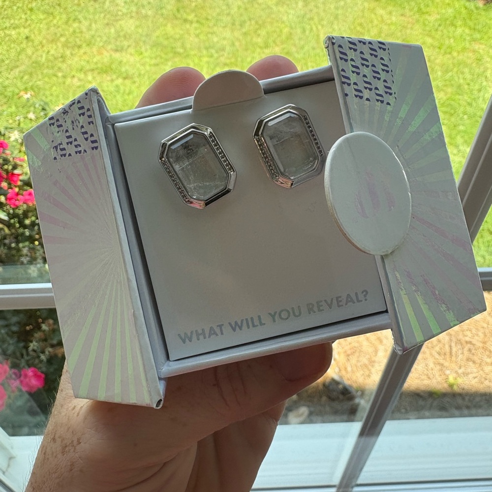 Bomb Party Mental Health Awareness UV Color Changing Stud Earrings